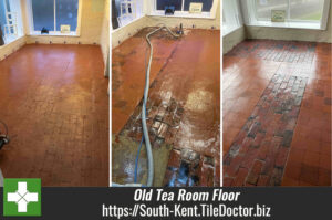 Brick Quarry Tea Room Floor Renovation Royal Tunbridge Wells Kent